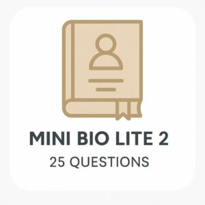 📖 Mini Biography Lite 2 (25 Questions)